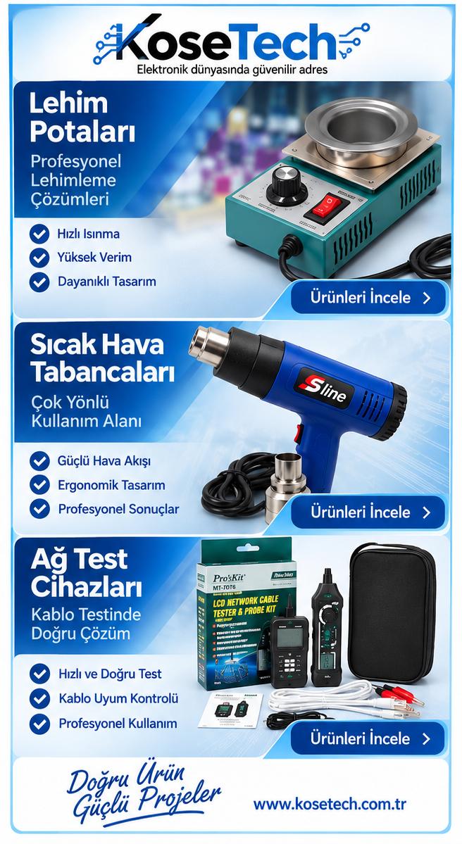 KoseTech Sağ Dikey Banner
